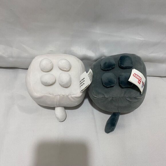 Pet Simulator Cats Plush Toy Set Multi-Character White Grey Stuffed Collectible - Picture 8 of 16